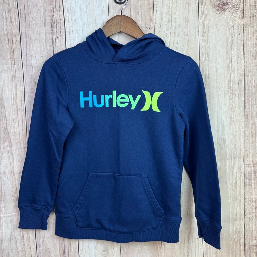 Hurley Navy Fleece Hoodie